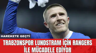 Trabzonspor Lundstram için Rangers ile mücadele ediyor