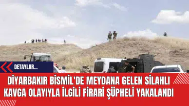 Diyarbakır Bismil'de Meydana Gelen Silahlı Kavga Olayıyla İlgili Firari Şüpheli Yakalandı