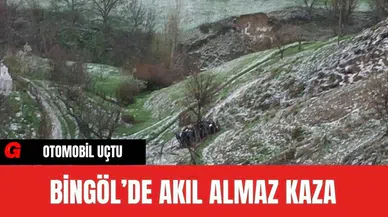 Bingöl'de Felaket Gibi Kaza