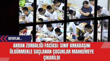 Akran Zorbalığı Faciası: Sınıf Arkadaşını Öldürmekle Suçlanan Çocuklar Mahkemeye Çıkarıldı