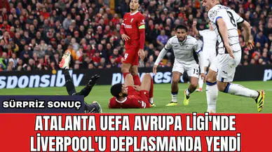 Atalanta UEFA Avrupa Ligi'nde Liverpool'u deplasmanda yendi