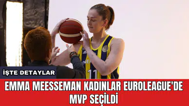 Emma Meesseman kadınlar Euroleague'de MVP seçildi