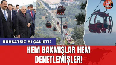 Hem bakmışlar hem denetlemişler! Ruhsatsız mı çalıştı?