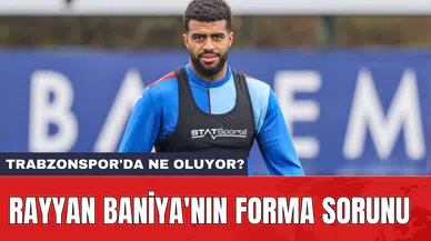 Rayyan Baniya'nın forma sorunu: Trabzonspor'da ne oluyor?