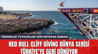 Red Bull Cliff Diving Dünya Serisi Türkiye'ye geri dönüyor