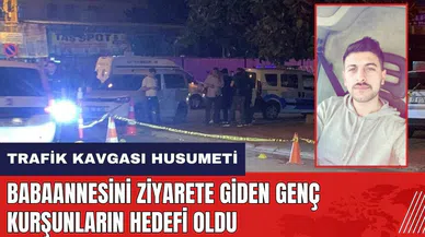 Adana'da babaannesini ziyarete giden genç kurşunların hedefi oldu