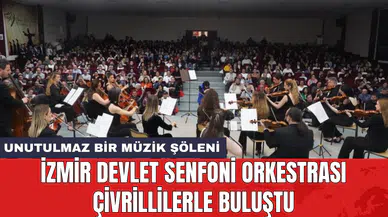 İzmir Devlet Senfoni Orkestrası Çivrillilerle buluştu