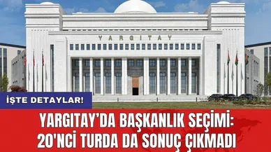 Yargıtay’da başkanlık seçimi: 20'nci turda da sonuç çıkmadı