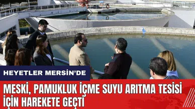 MESKİ Pamukluk İçme Suyu Arıtma Tesisi için harekete geçti