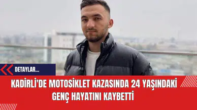 Kadirli'de Motosiklet Kazasında 24 Yaşındaki Genç Hayatını Kaybetti