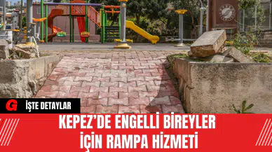 Kepez’de Engelli Bireyler İçin Rampa Hizmeti