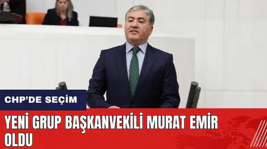 CHP yeni Grup Başkanvekili Murat Emir oldu