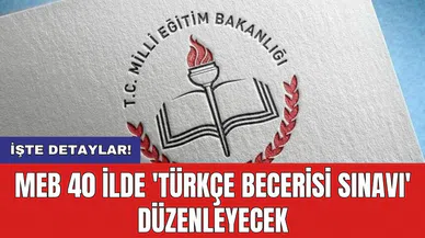 MEB 40 ilde 'Türkçe Becerisi Sınavı' düzenleyecek