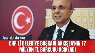 CHP'li Belediye Başkanı Akkışla'nın 17 Milyon TL Borcunu Açıkladı: İsraf Düzenine Son!