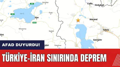 Türkiye-İran sınırında derprem! AFAD duyurdu