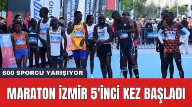 Maraton İzmir 5'inci kez başladı