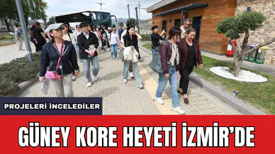 Güney Kore Heyeti İzmir'de
