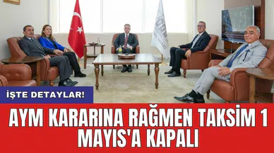 AYM kararına rağmen Taksim 1 Mayıs'a kapalı