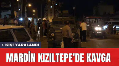 Mardin Kızıltepe'de kavga: 1 kişi yaralandı