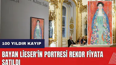 100 yıldır kayıp olan Bayan Lieser'in Portresi rekor fiyata satıldı