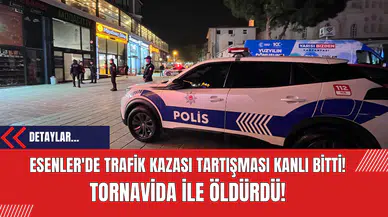 Esenler'de Trafik Kazası Tartışması Kanlı Bitti! Tornavida İle Öldürdü!