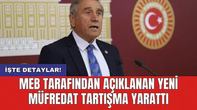 MEB tarafından açıklanan yeni müfredat tartışma yarattı