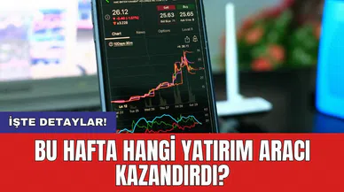 Bu hafta hangi yatırım aracı kazandırdı?