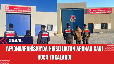 Afyonkarahisar'da Hırsızlıktan Aranan Karı Koca Yakalandı