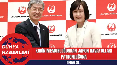 Kabin Memurluğundan Japon Havayolları  Patronluğuna