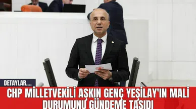 CHP Milletvekili Aşkın Genç Yeşilay'ın Mali Durumunu Gündeme Taşıdı