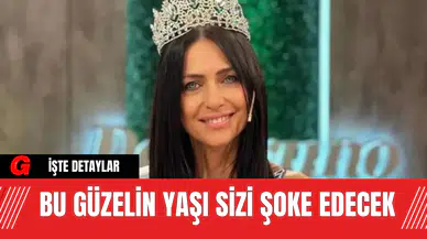 Bu Güzelin Yaşı Sizi Şoke Edecek
