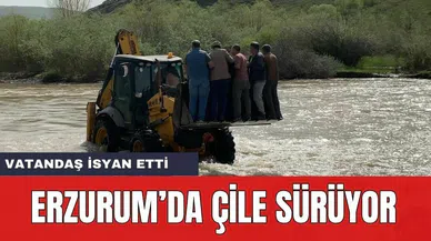 Erzurum'da Yurttaşın Köprü Çilesi İsyan Ettirdi! "Sesimizi Duyun"