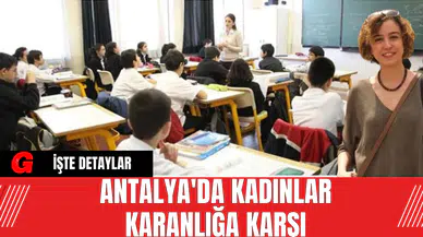 Antalya'da Kadınlar Karanlığa Karşı
