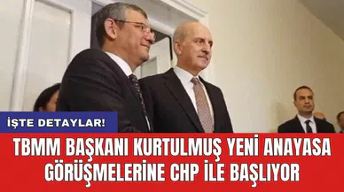TBMM Başkanı Kurtulmuş yeni anayasa görüşmelerine CHP ile başlıyor