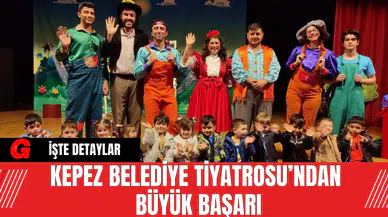 Kepez Belediye Tiyatrosu’ndan Büyük Başarı