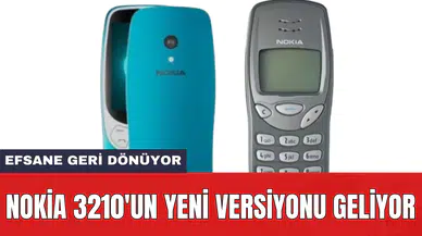 Efsane geri dönüyor: Nokia 3210'un yeni versiyonu geliyor