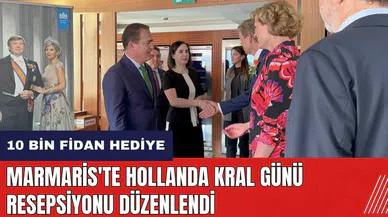 Marmaris'te Hollanda Kral Günü Resepsiyonu