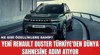 Yeni Renault Duster Türkiye'den dünya sahnesine adım atıyor