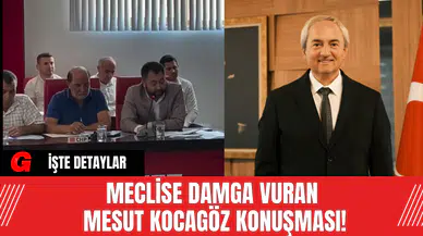 Meclise Damga Vuran Mesut Kocagöz Konuşması!