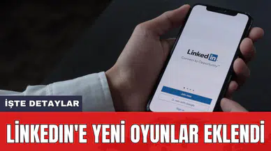 LinkedIn'e yeni oyunlar eklendi