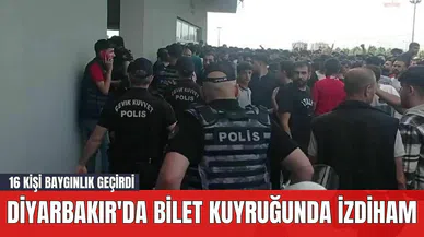 Diyarbakır'da Bilet Kuyruğunda İzdiham: 16 Kişi Baygınlık Geçirdi