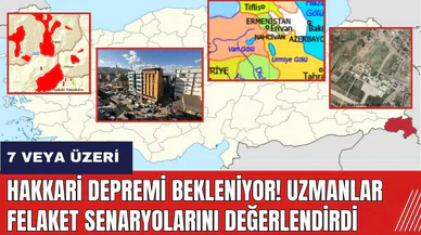 Hakkari depremi bekleniyor! Uzmanlar felaket senaryolarını değerlendirdi