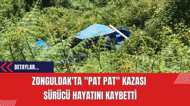 Zonguldak'ta "Pat Pat" Kazası: Sürücü Hayatını Kaybetti