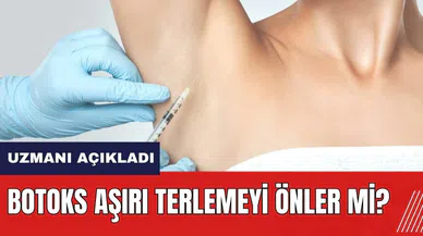 Botoks aşırı terlemeyi önler mi? Aşırı terlemede botoks tedavisi