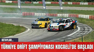 Türkiye Drift Şampiyonası Kocaeli'de Başladı