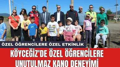 Köyceğiz'de Özel Öğrencilere Unutulmaz Kano Deneyimi