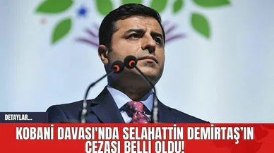 Kobani Davası'nda Selahattin Demirtaş’ın Cezası Belli Oldu!