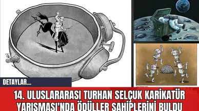 14. Uluslararası Turhan Selçuk Karikatür Yarışması'nda Ödüller Sahiplerini Buldu