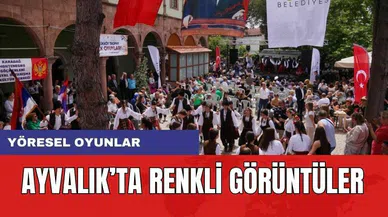Ayvalık'ta Yöreler Buluştu