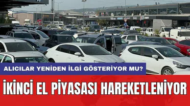 İkinci el piyasası hareketleniyor